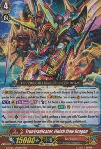 True Eradicator, Finish Blow Dragon [G Format] (V.2 - Triple Rare)