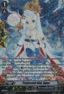 Transcend Idol, Aqua [G Format] (V.2 - Special Parallel)