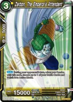 Zarbon, The Emperor's Attendant