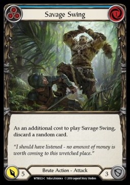 Savage Swing (Blue) (Regular)