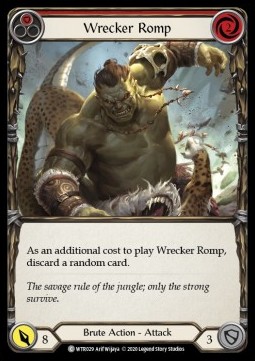 Wrecker Romp (Red) (Rainbow Foil)