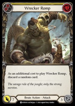 Wrecker Romp (Yellow) (Rainbow Foil)