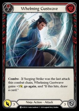 Whelming Gustwave (Red) (Rainbow Foil)
