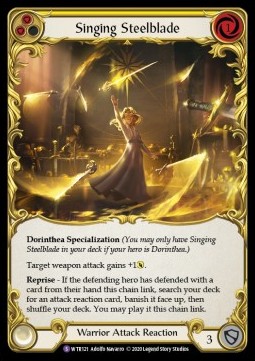 Singing Steelblade (Rainbow Foil)