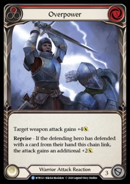 Overpower (Red) (Rainbow Foil)