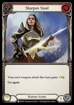 Sharpen Steel (Red) (Rainbow Foil)
