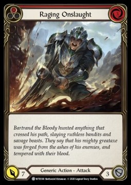 Raging Onslaught (Red) (Regular)