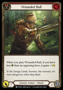 Wounded Bull (Red) (Regular)