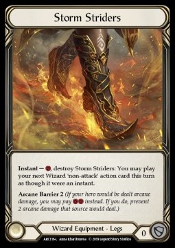 Storm Striders (Cold Foil)