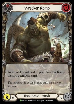 Wrecker Romp (Red) (Rainbow Foil)