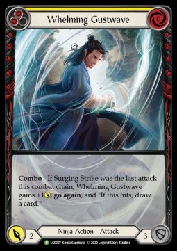 Whelming Gustwave (Yellow) (Rainbow Foil)