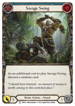 Savage Swing (Blue) (Regular)