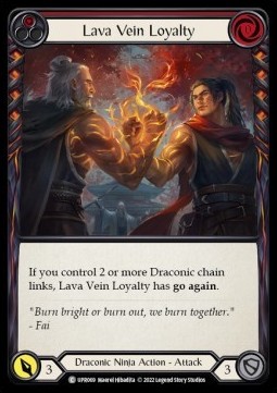 Lava Vein Loyalty (Red) (Regular)