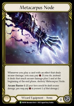 Metacarpus Nodes (Cold Foil Golden)
