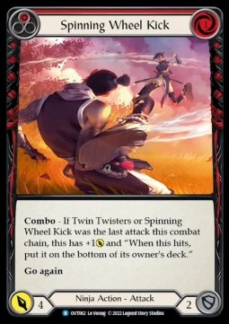 Spinning Wheel Kick (Red) (Regular)