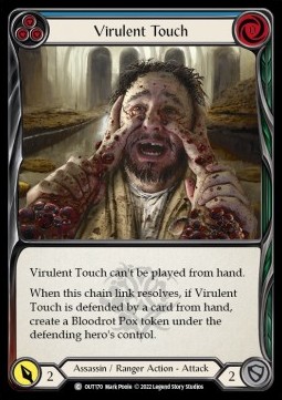 Virulent Touch (Blue) (Regular)