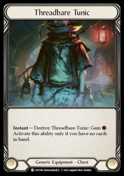 Threadbare Tunic (Cold Foil)