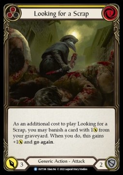 Looking for a Scrap (Yellow) (Regular)