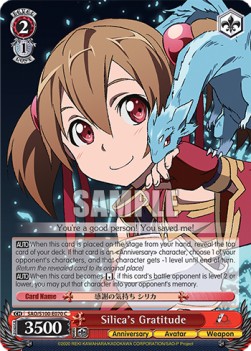Silica's Gratitude (SAO/S100) (V.1 - Common)