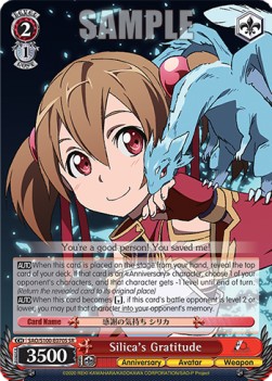 Silica's Gratitude (SAO/S100) (V.2 - Super Rare)
