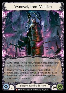 Vynnset, Iron Maiden (Regular)
