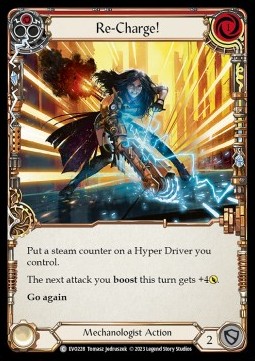 Re-Charge! (Red) (Rainbow Foil)