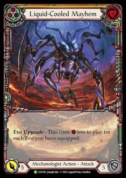 Liquid-Cooled Mayhem (Yellow) (Extended Art Rainbow Foil)
