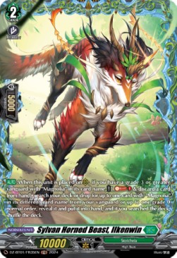 Sylvan Horned Beast, Ilkenwin [D-Format] (V.2 - Frame Rare)