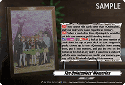 The Quintuplets' Memories [D-Format]