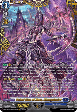 Fated One of Zero, Blangdmire [D-Format] (V.2 - Double Frame Rare)