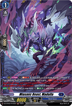 Miasmic Beast, Madulla [D-Format] (V.2 - Frame Rare)