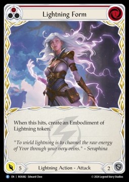 Lightning Form (Red) (Regular)