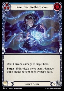 Perennial Aetherbloom (Blue) (Regular)