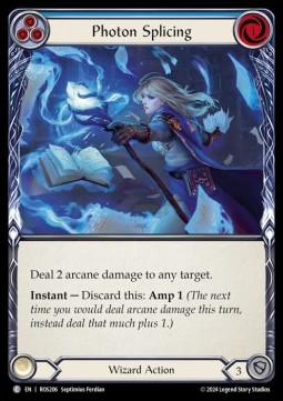 Photon Splicing (Blue) (Regular)